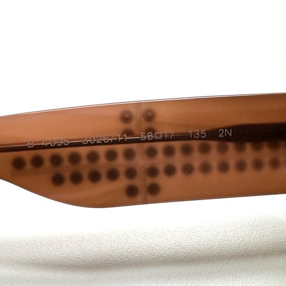 🌸BURBERRY 🌸 Brown Sunglasses 4095 3026/11 - Picture 10 of 11